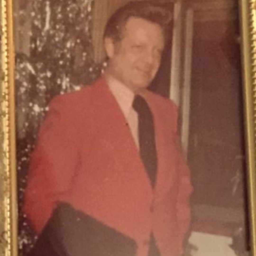 Bob Graf dressed for a night gig